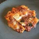 Lasagne met gehakt en spinazie