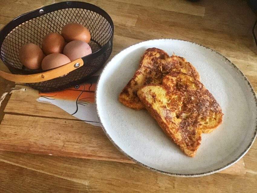 Wentelteefjes met kaneelsuiker